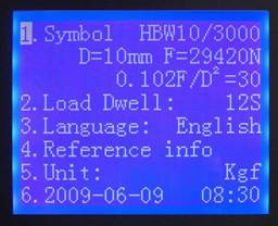 ISO6506, automatische Brinellhärte-Prüfvorrichtung HBA-3000S ASTM E-10