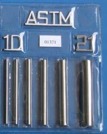 Penetrameter-Penetrationsmesser-Bild-Qualitäts-Indikator IQI Draht ASME E1025 ASTM E747