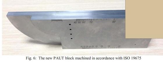 25mm Ultraschallblock-Kalibrierung des kabel-Olymp-Fehler-Detektor-V1