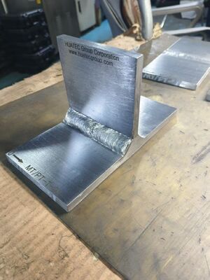 Qualität  PT DYE Penetrant Inspection Training and Examination Standard Testing Specimen Block Kit Fabrik