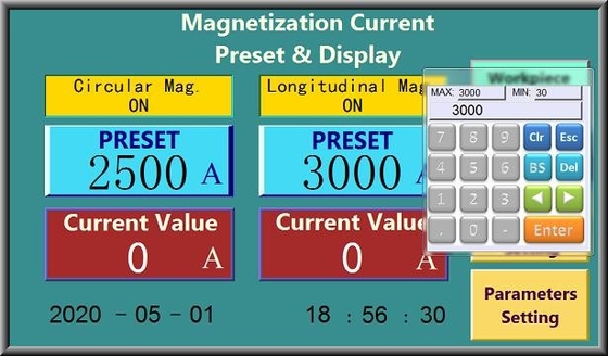 HMP-4000DC Magnetpulverprüfungs-Maschine Wechselstrom-DC, das 4000 Ampere magnetisiert