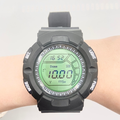 Drahtlose Uhr-Art persönlicher Dosimeter-Ton und helle Warnungs-Dosis Rate Radiation Measurement