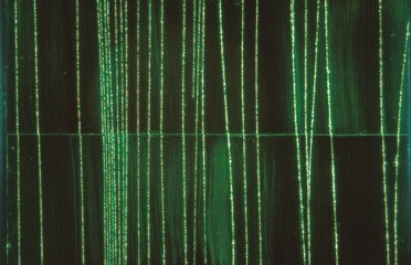 Zwei NiCr-Empfindlichkeitspaneele mit geknackter TypeIASTM E1417 AMS 2647D ISO 3452 JIS Z 2343-3