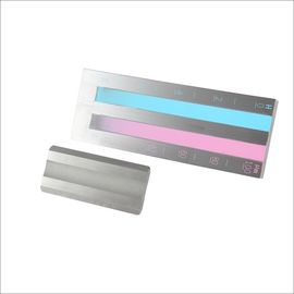 Edelstahl-materielle Feinheit des Schleifen-Messgeräts für Farbe, Plastik, Pigment