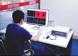 Starke Software-mehrfunktionaler intelligenter Digital-Wirbelstrom-Detektor mit dem 8 Frequenz-schnellen Sortieren