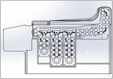 Industrieller Prüfungs-Röntgenstrahl-Fehler-Detektor mit 322~92 Millimeter/minimaler Sauggeschwindigkeit