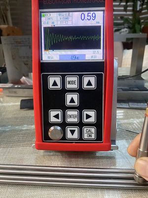 Ein Scan B Scan 0,001 mm hochauflösender, durchdringender Beschichtungs-Ultraschall-Dickenmesser