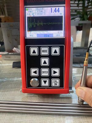 Ein Scan B Scan 0,001 mm hochauflösender, durchdringender Beschichtungs-Ultraschall-Dickenmesser