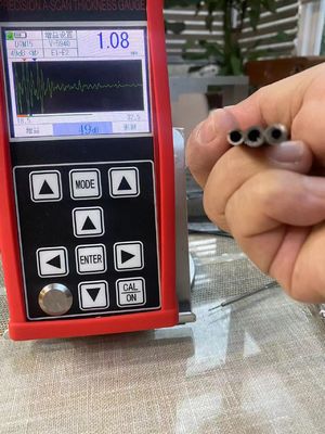 Ein Scan B Scan 0,001 mm hochauflösender, durchdringender Beschichtungs-Ultraschall-Dickenmesser