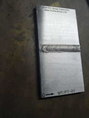 PT DYE Durchdringungsinspektionsschulungen und -prüfungen Standardprüfproben-Block-Kit