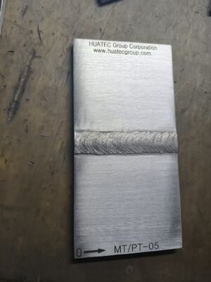 PT DYE Durchdringungsinspektionsschulungen und -prüfungen Standardprüfproben-Block-Kit