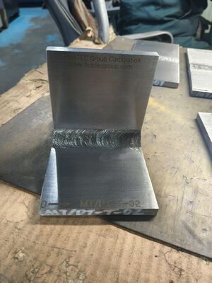 PT DYE Durchdringungsinspektionsschulungen und -prüfungen Standardprüfproben-Block-Kit