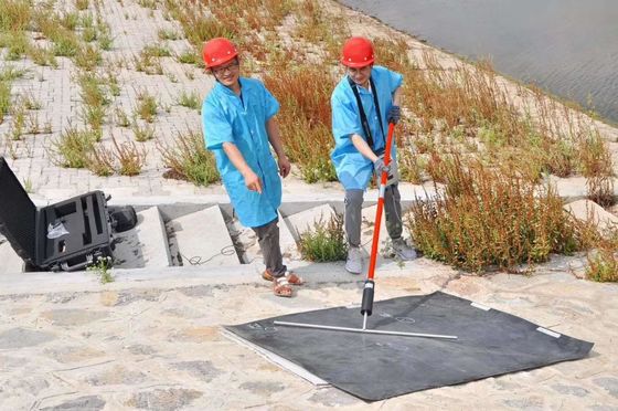 Bodenwasserdichtung Teichwasserdichtung Grubenleckage Geomembranleckage Detektor