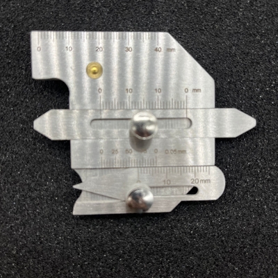 V-Wacrand, der hallo-Lo Kontrollspiegel-Mikrometer Aws des Messgerät-Mg-11 schweißendes Naht-Messgerät beißt
