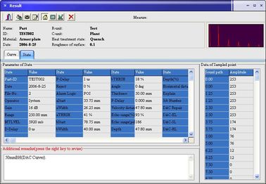 DAC AVG &amp; B Scan Dual 4A Ultraschall Fehler Detektor FD301 für Tor und DAC alarm